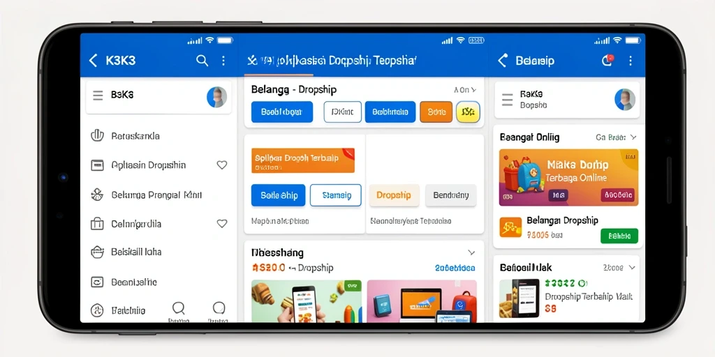Tampilan antarmuka aplikasi K3K3 yang modern dan ramah pengguna.